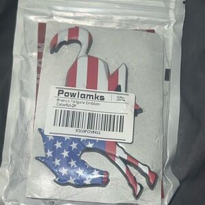 Powlamks American Flag Bronco Emblem